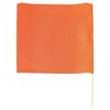 Cargo Maxx Tricot Orange Flag 24x24 w/36in Dowel 122-10009
